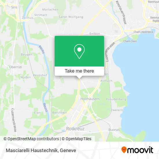 Masciarelli Haustechnik map