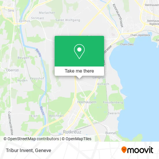 Tribur Invent map