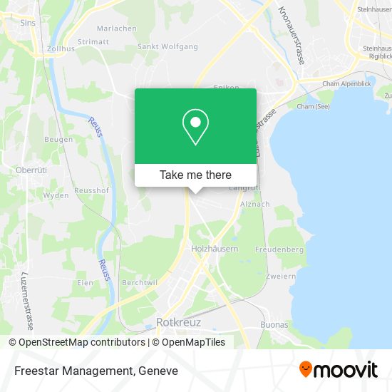 Freestar Management map