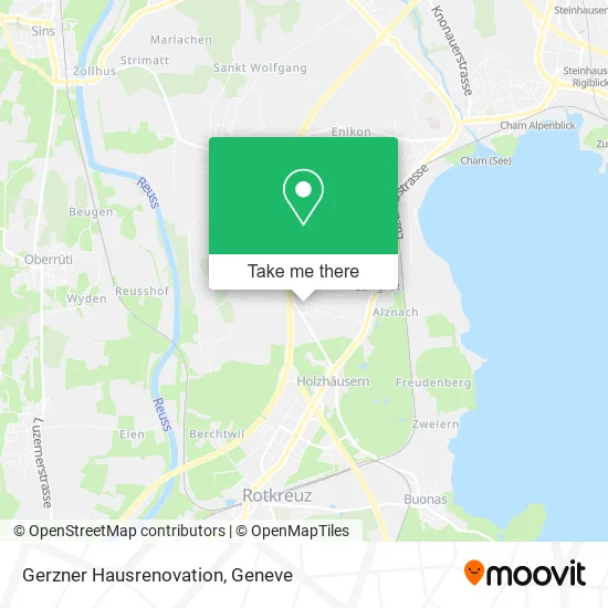 Gerzner Hausrenovation map