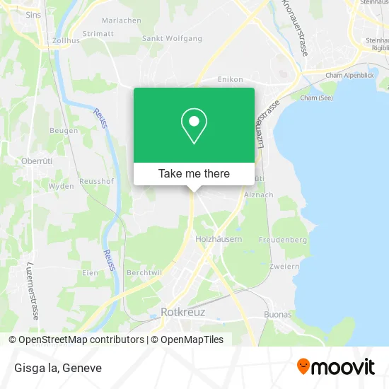 Gisga la map