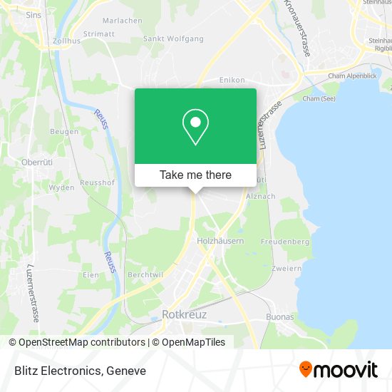 Blitz Electronics map