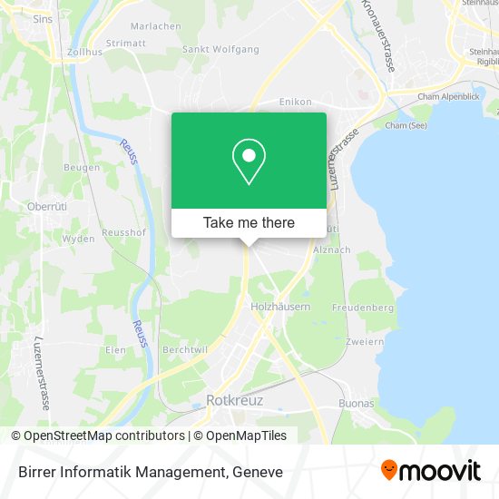 Birrer Informatik Management map