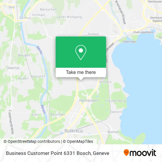 Business Customer Point 6331 Bosch map