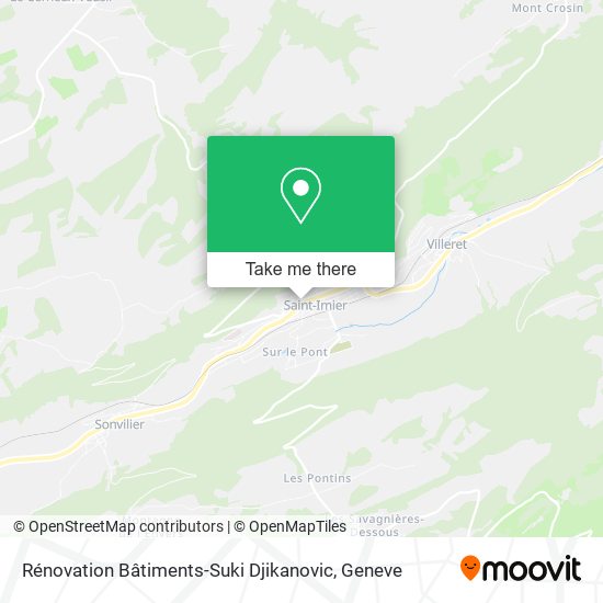 Rénovation Bâtiments-Suki Djikanovic map