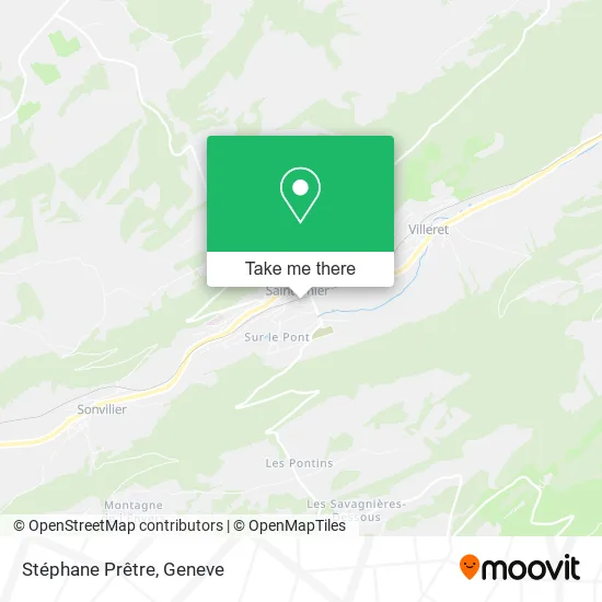 Stéphane Prêtre map