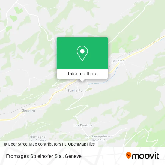 Fromages Spielhofer S.a. map