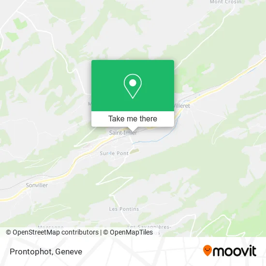 Prontophot map