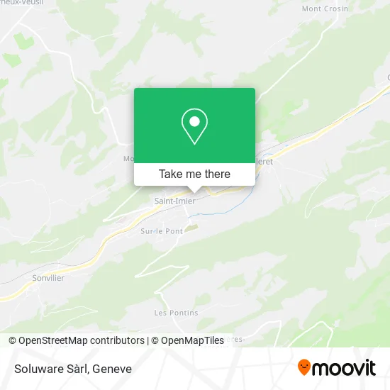 Soluware Sàrl map