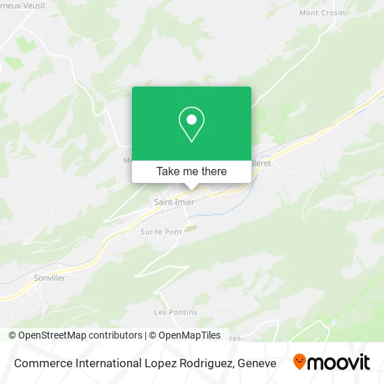 Commerce International Lopez Rodriguez map