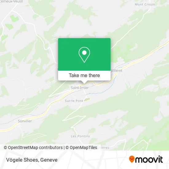 Vögele Shoes map