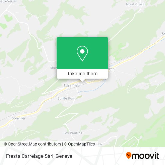 Fresta Carrelage Sàrl map