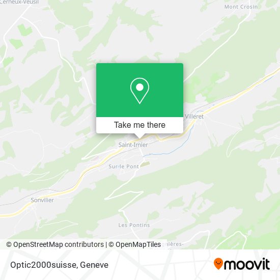 Optic2000suisse map