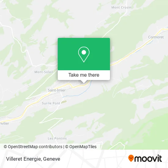 Villeret Energie map