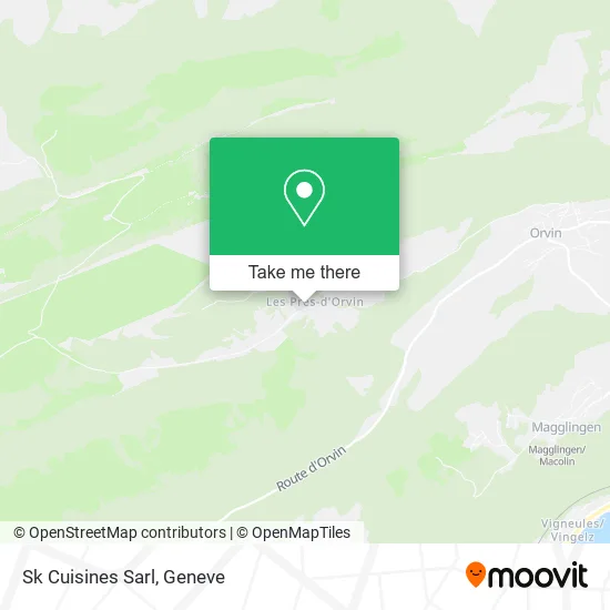 Sk Cuisines Sarl map