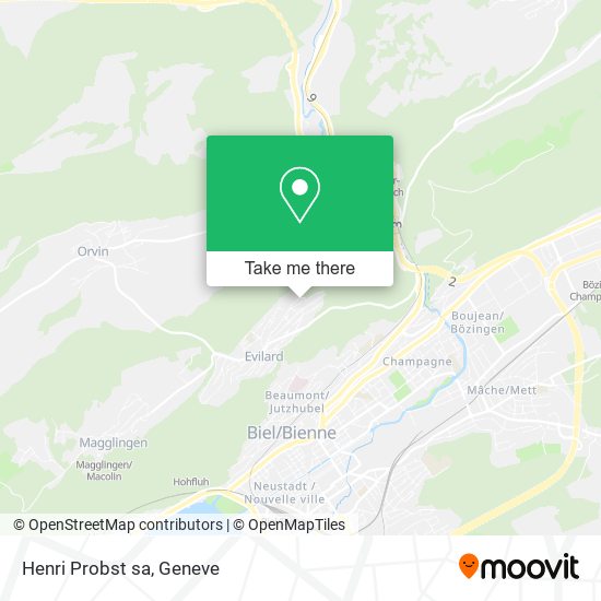 Henri Probst sa map
