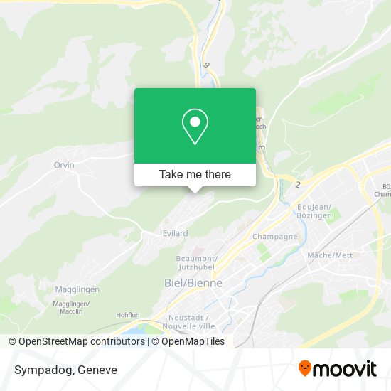 Sympadog map