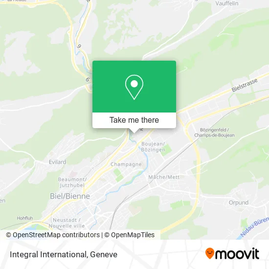 Integral International map