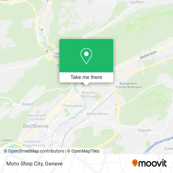 Moto Shop City map