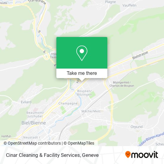 Cinar Cleaning & Facility Services map