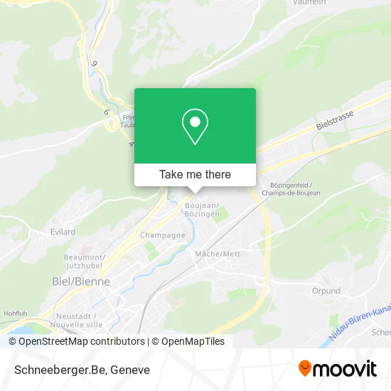 Schneeberger.Be map