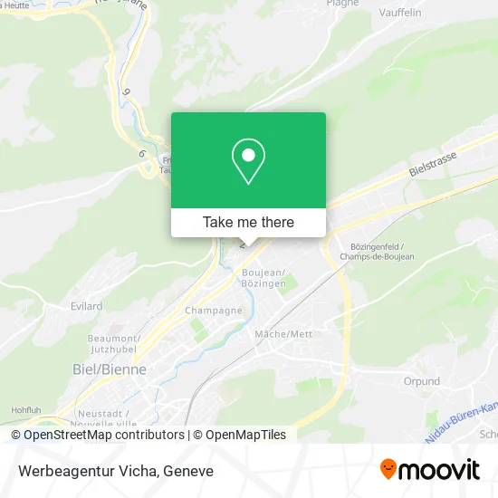 Werbeagentur Vicha map