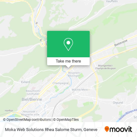 Moka Web Solutions Rhea Salome Sturm map