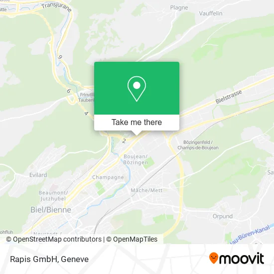 Rapis GmbH map