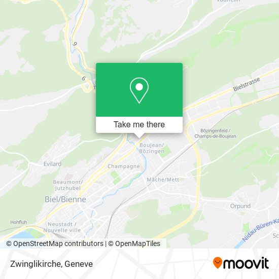 Zwinglikirche map