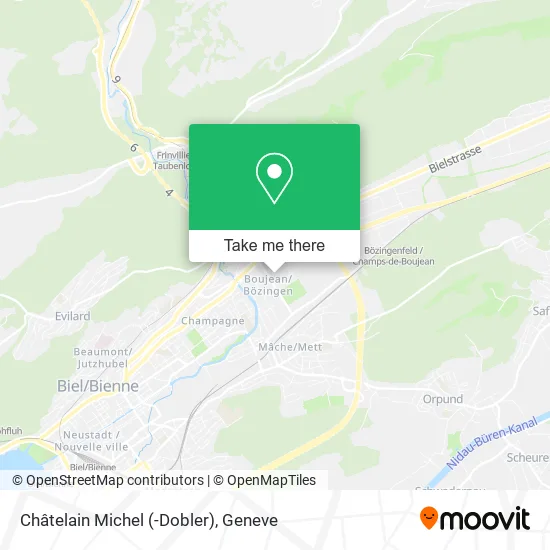 Châtelain Michel (-Dobler) map