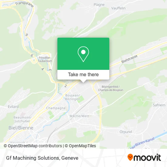 Gf Machining Solutions map
