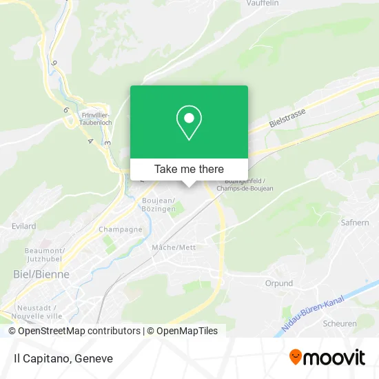 Il Capitano map