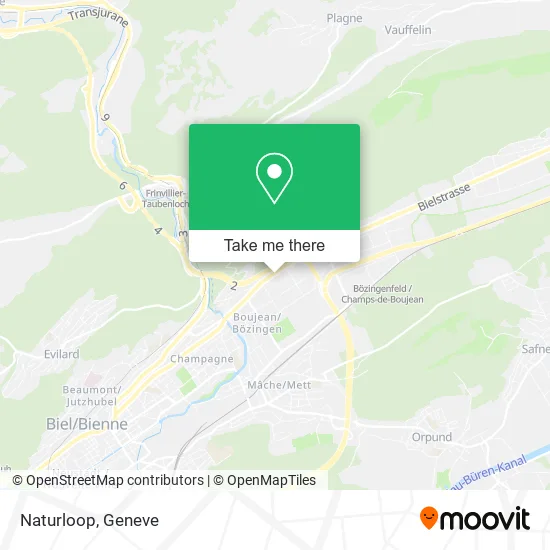 Naturloop map
