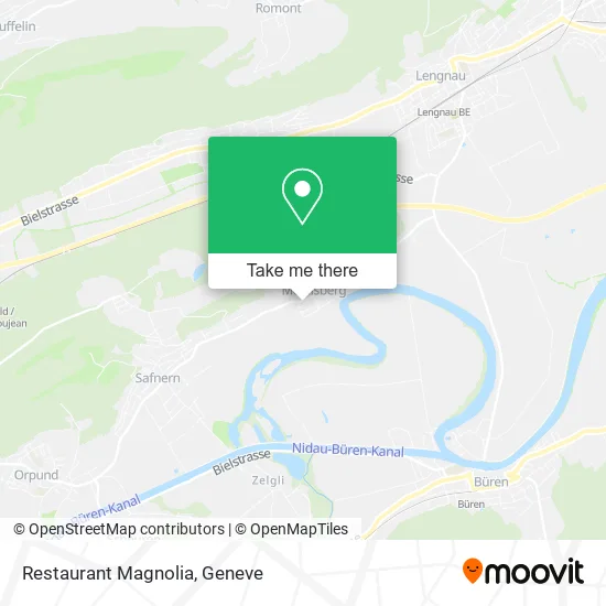 Restaurant Magnolia map