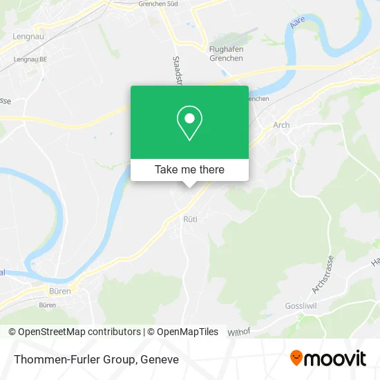 Thommen-Furler Group map