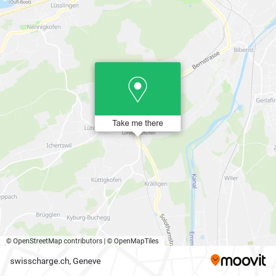 swisscharge.ch map
