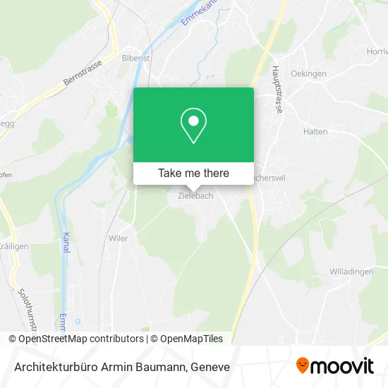 Architekturbüro Armin Baumann map