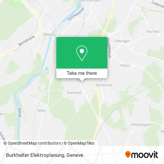 Burkhalter Elektroplanung map