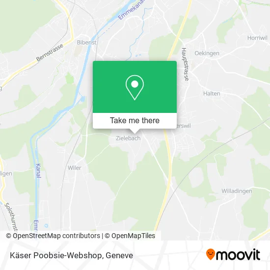 Käser Poobsie-Webshop map