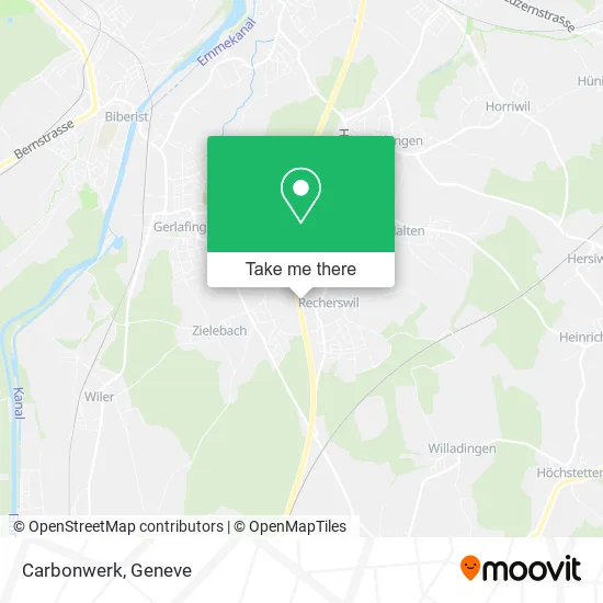 Carbonwerk map
