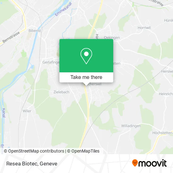 Resea Biotec map