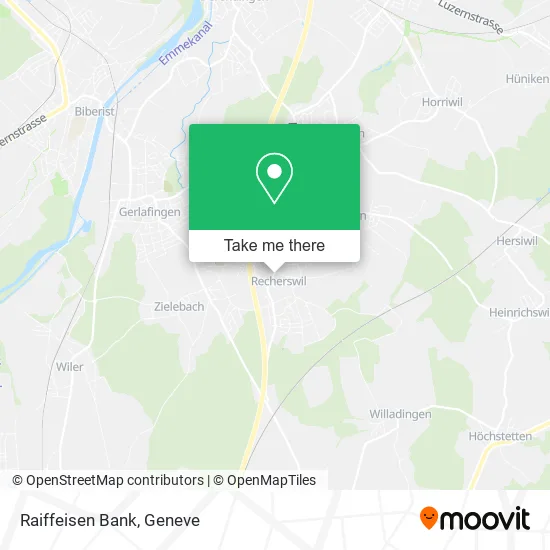 Raiffeisen Bank map