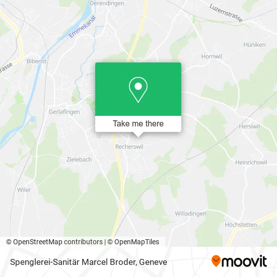 Spenglerei-Sanitär Marcel Broder map