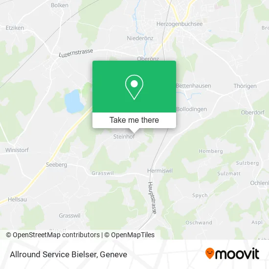 Allround Service Bielser map