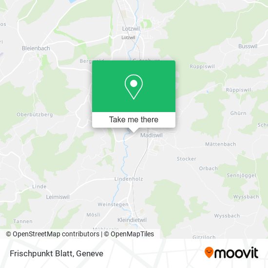 Frischpunkt Blatt map