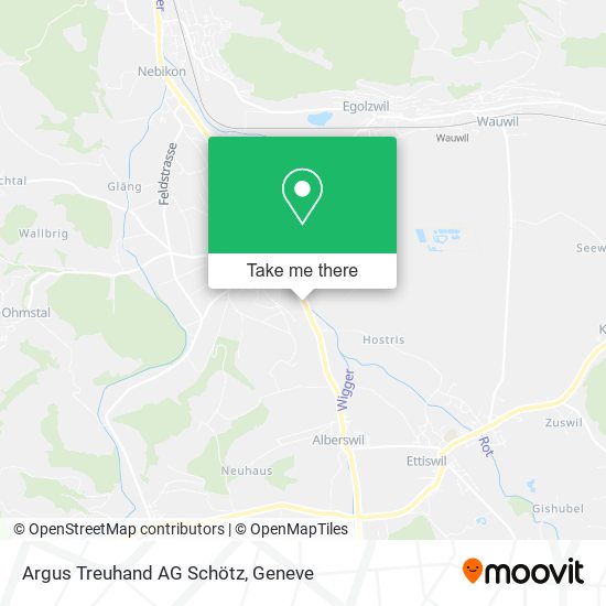Argus Treuhand AG Schötz map