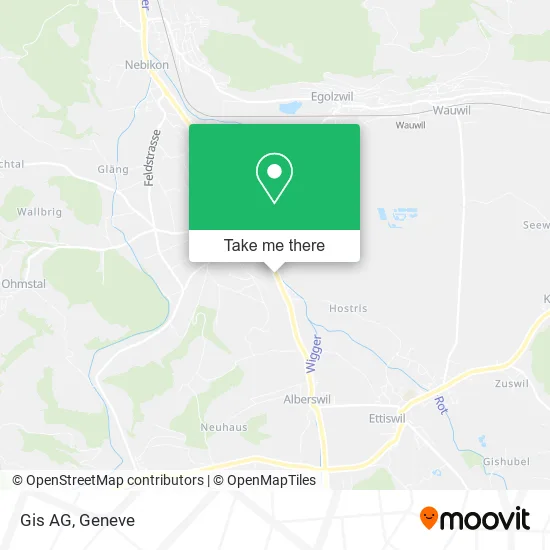 Gis AG map