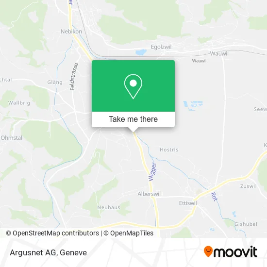 Argusnet AG map