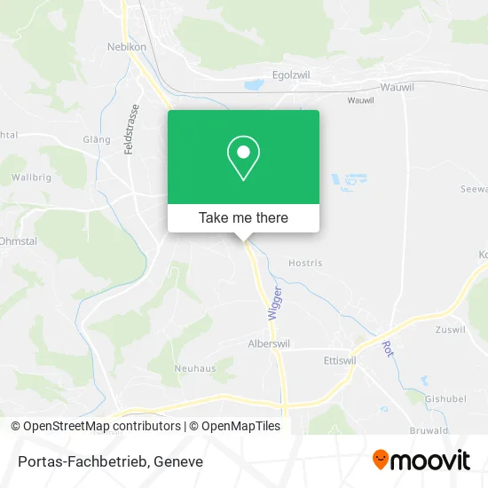 Portas-Fachbetrieb map