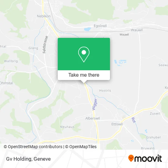 Gv Holding map